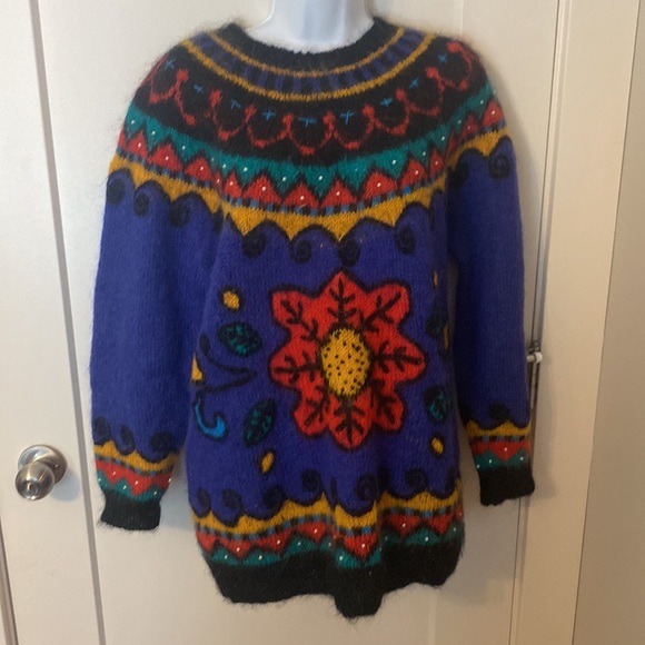 Vintage Angora Sweater - Picture 1 of 8